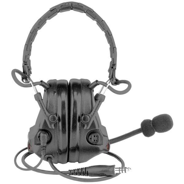 PELTOR COMTAC V HEADSET W/ MIC BLK - ComTac V | FrontLine Armoury - Gun shop FL