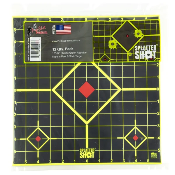 PROSHOT 12" GREEN SIGHT IN 12PK - Splatter Shot | FrontLine Armoury - Gun shop FL
