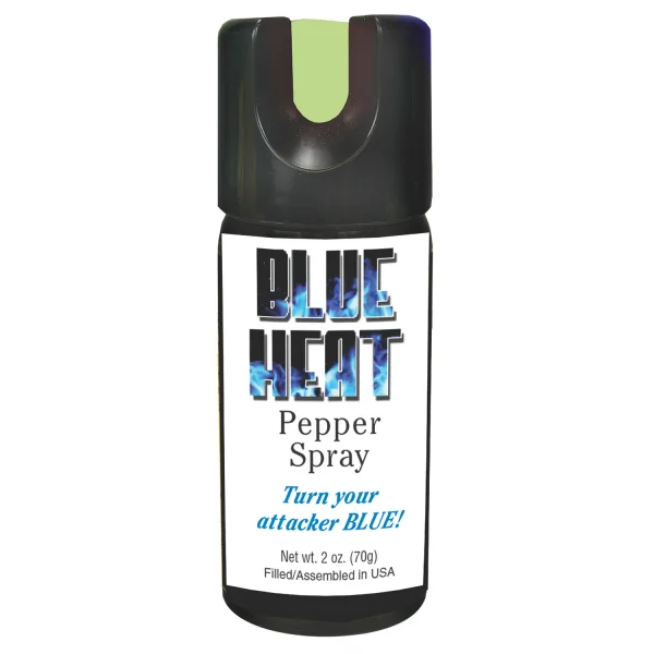 PS BLUE HEAT PEPPR SPRY 2OZ CANISTER - Blue Heat | FrontLine Armoury - Gun shop FL