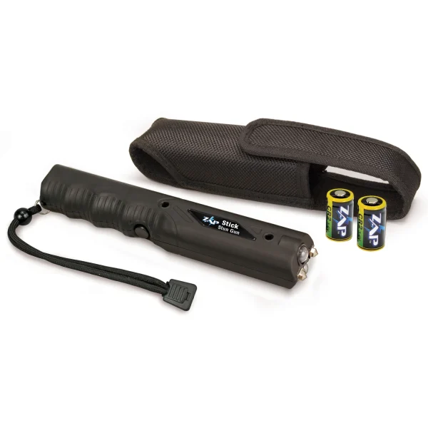 PS ZAP STUN STICK/LIGHT 800 000 BLK - Stick with Light | FrontLine Armoury - Gun shop FL