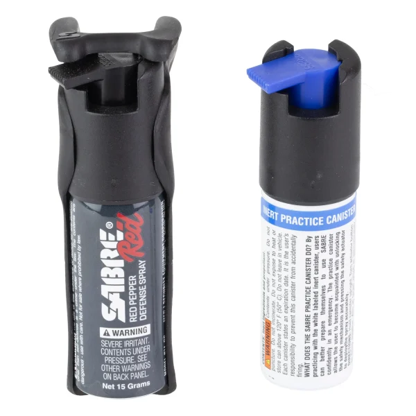 SABRE QUICK GRIP PEPPER SPRAY BLACK - Quick Grip | FrontLine Armoury - Gun shop FL