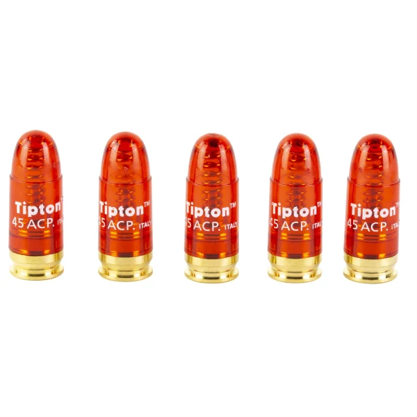 TIPTON SNAP CAPS 45 ACP 5 PACK - Snap Caps | FrontLine Armoury - Gun shop FL
