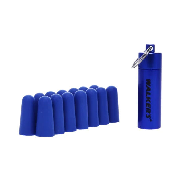WALKER'S 7PK BLUE FOAM PLUG W/CASE -  | FrontLine Armoury - Gun shop FL