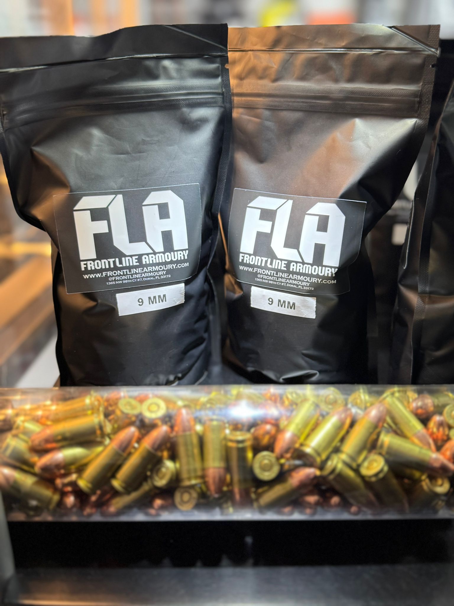 Ammunition 9mm - FrontLine Armoury - Gun shop FL