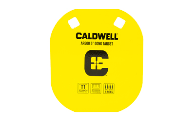 CALDWELL AR500 5" YELLOW