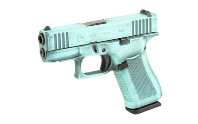GLOCK 43X 9MM 10RD ROB EGG BLUE BW - Image 3