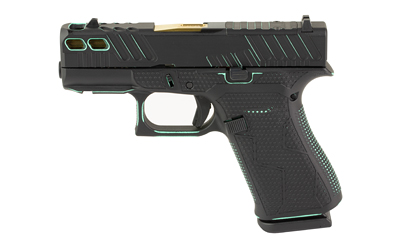 GLOCK 43X 9MM 10RD BLACK ROBBIN BLUE