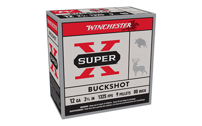 WIN SUPER-X 12GA 2.75" 00BUCK 25/250