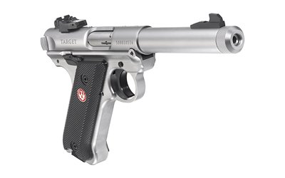 RUGER MRK IV TRGT 22LR 5.5" 10RD STS - Image 2