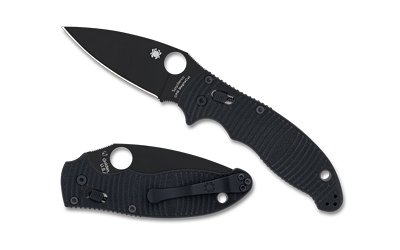 SPYDERCO MANIX 2 SALT MC 3.37" BLK