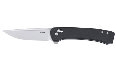 CRKT Q COMPACT 3.05" PLAIN EDGE BLK