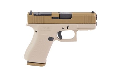 GLOCK 43X 9MM 10RD MOSK TWO TONE TAN - Image 3