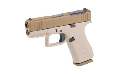 GLOCK 43X 9MM 10RD MOSK TWO TONE TAN - Image 4