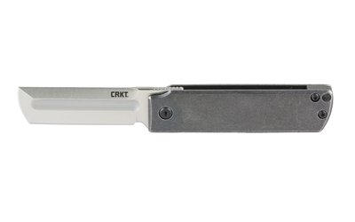 CRKT MINIMALX GRAY 2.19" PLAIN EDGE