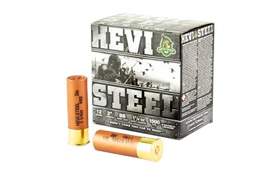 HEVI STEEL 12GA 3" BB 25/250