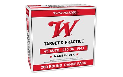 WIN USA TRGT 45ACP 230GR FMJ 200/600