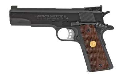 COLT GOLD CUP NTNL MTCH 38SUP 5" BL