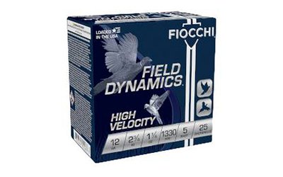 FIOCCHI HV LD 12GA 2.75" #5 25/250