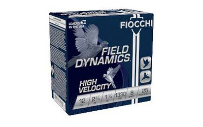 FIOCCHI HV LD 12GA 2.75" #8 25/250