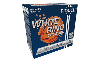 FIOCCHI W RINO CRSHR 12GA #8 25/250