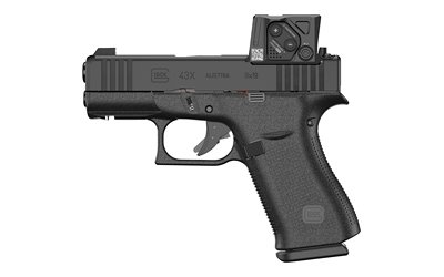 GLOCK 43X 9MM 15RD MOS8 COA FR BLK