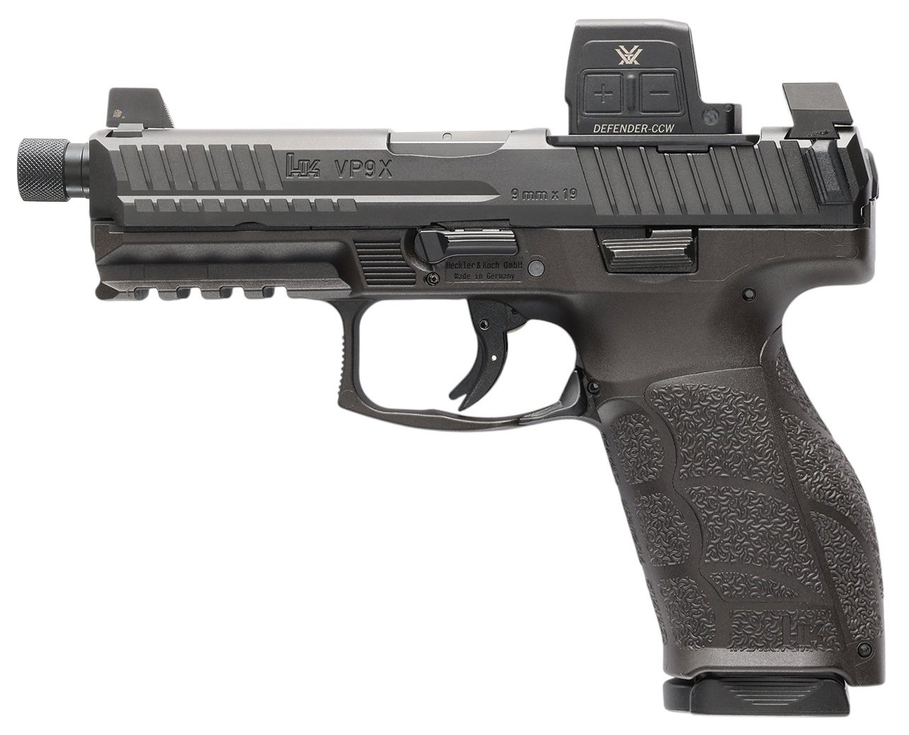 HK VP9A1 X TACT 9MM 4.7" 10RD VORTEX
