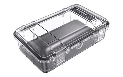 PELICAN M60 MICRO CASE BLACK/CLEAR