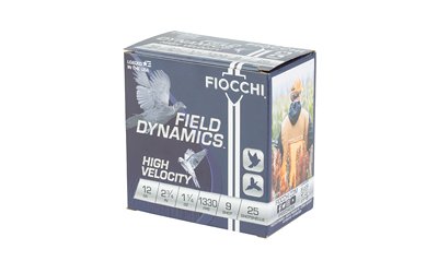 FIOCCHI HV LD 12GA 2.75" #9 25/250 - Image 3