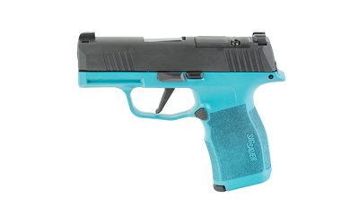 SIG P365X 9MM 3.1" 12RD TEAL/BLK OR